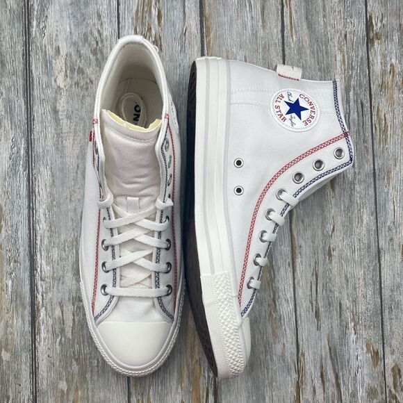 Converse Chuck Taylor All Star Logo Tag Hightop Sneaker Shoes Size 11 - Picture 1 of 16